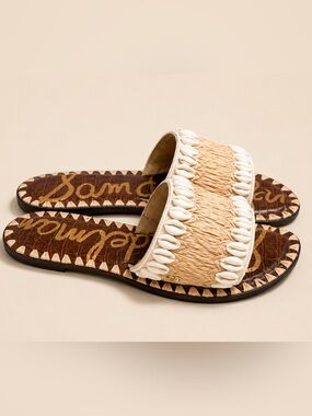 Sam Edelman Gale Shell-Embellished Slides